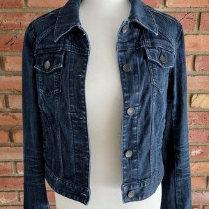Express Jeans Denim Jacket Women Medium